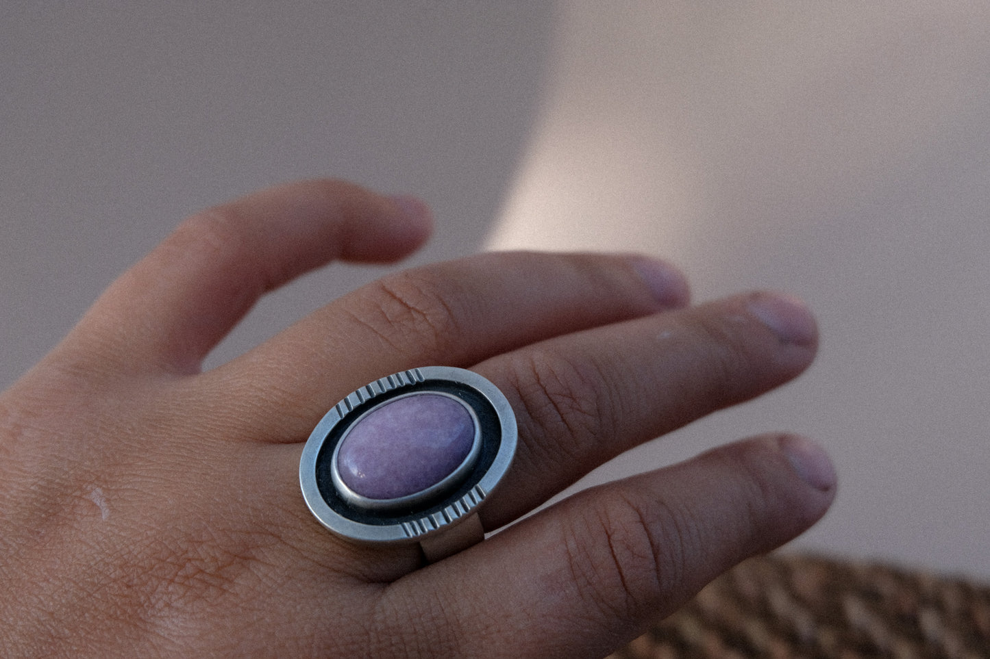 Chalcedony Statement Ring || 8