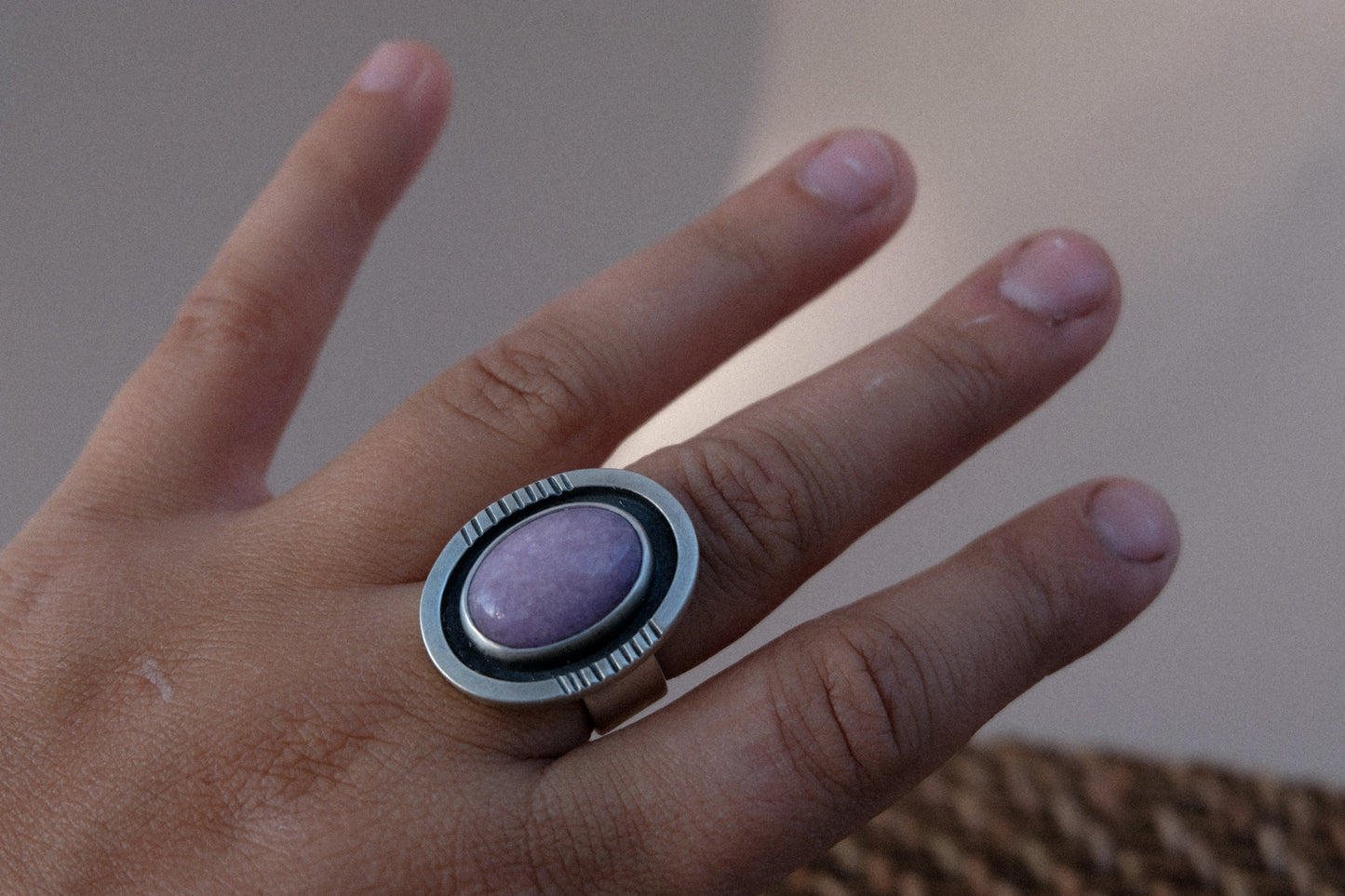 Chalcedony Statement Ring || 8