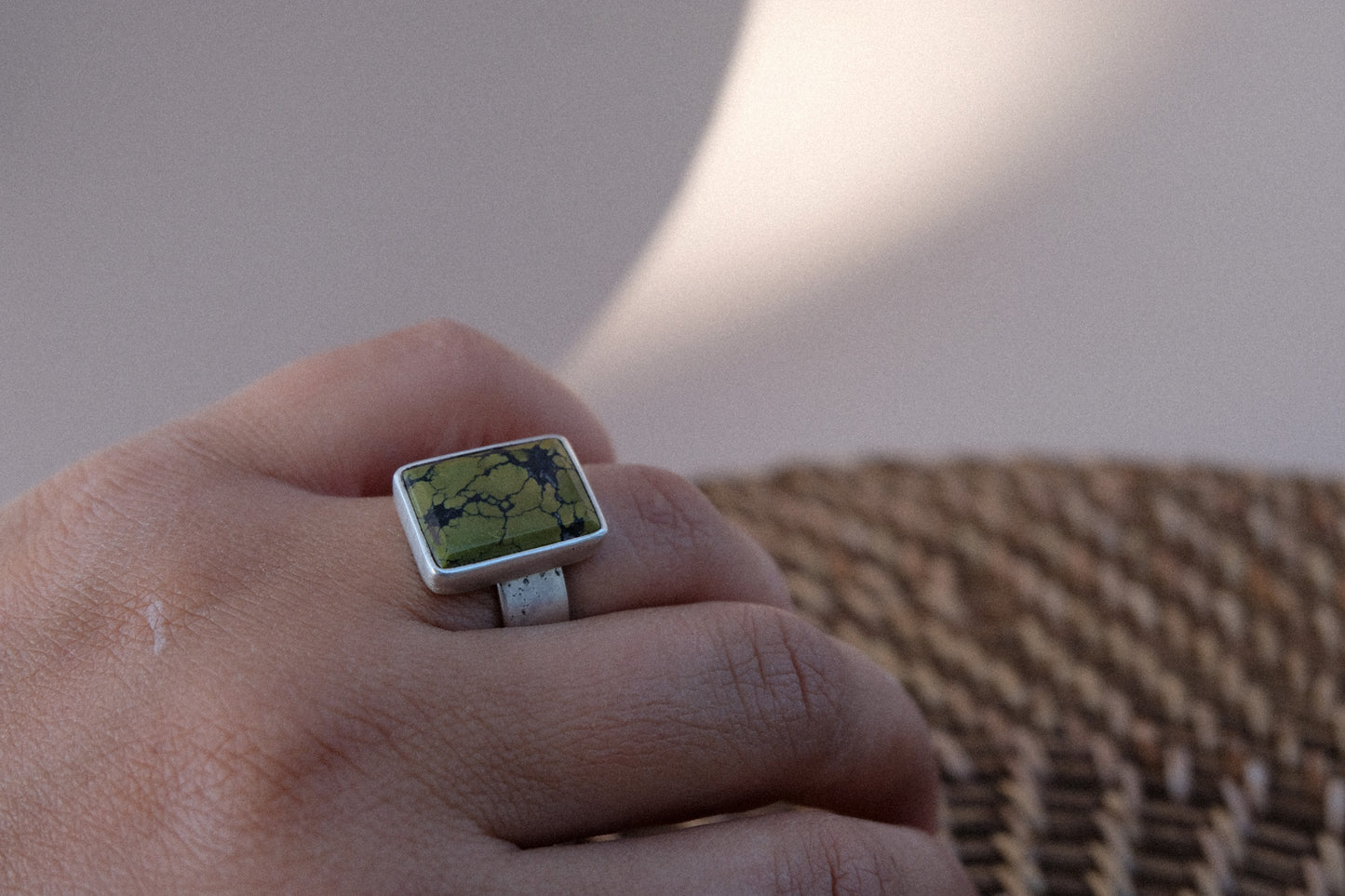 Turquoise Box Ring || 6