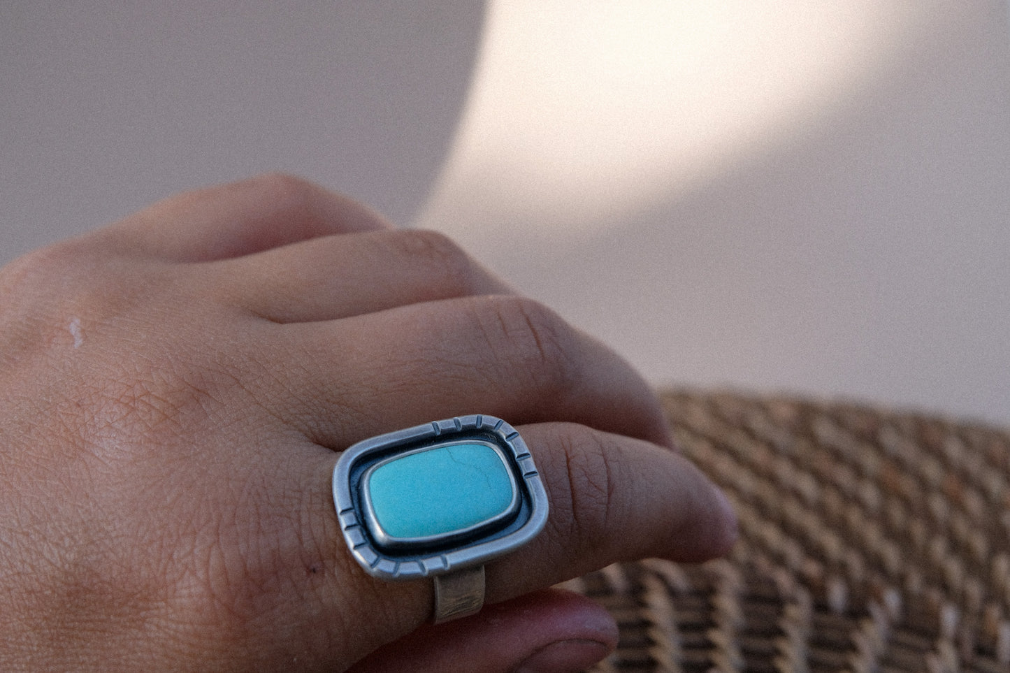 Cairco Lake Turquoise Ring || 8