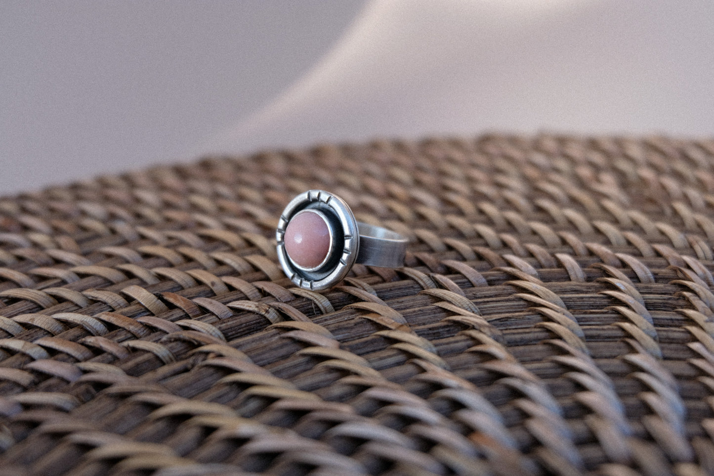 Pink Opal Ring || 6.5