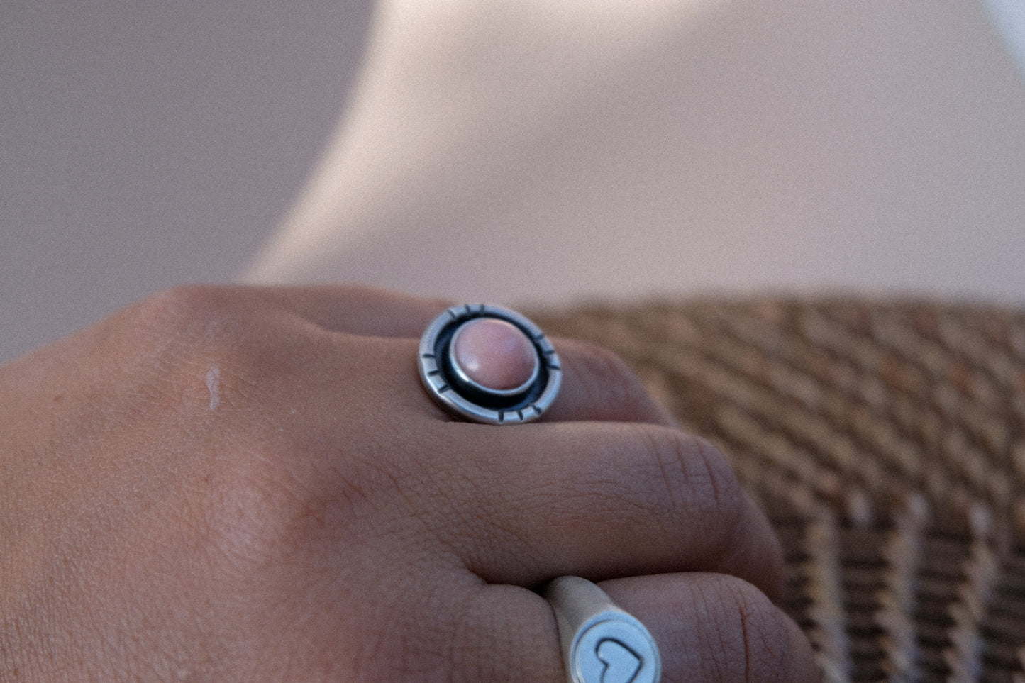 Pink Opal Ring || 6.5