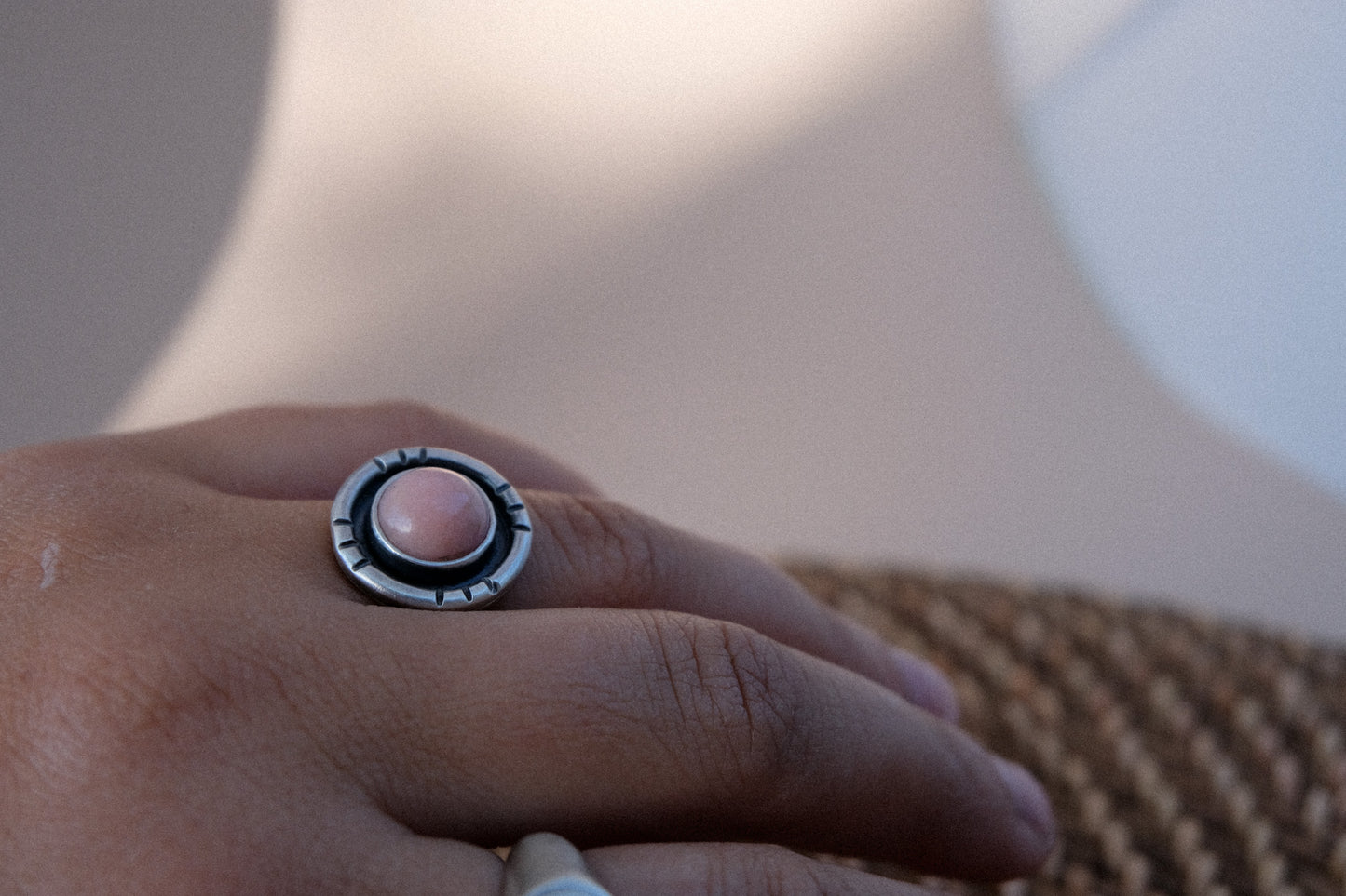 Pink Opal Ring || 6.5