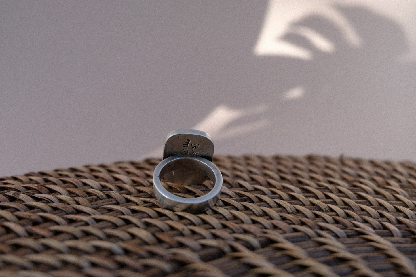 White Buffalo Twin Ring || 7.5