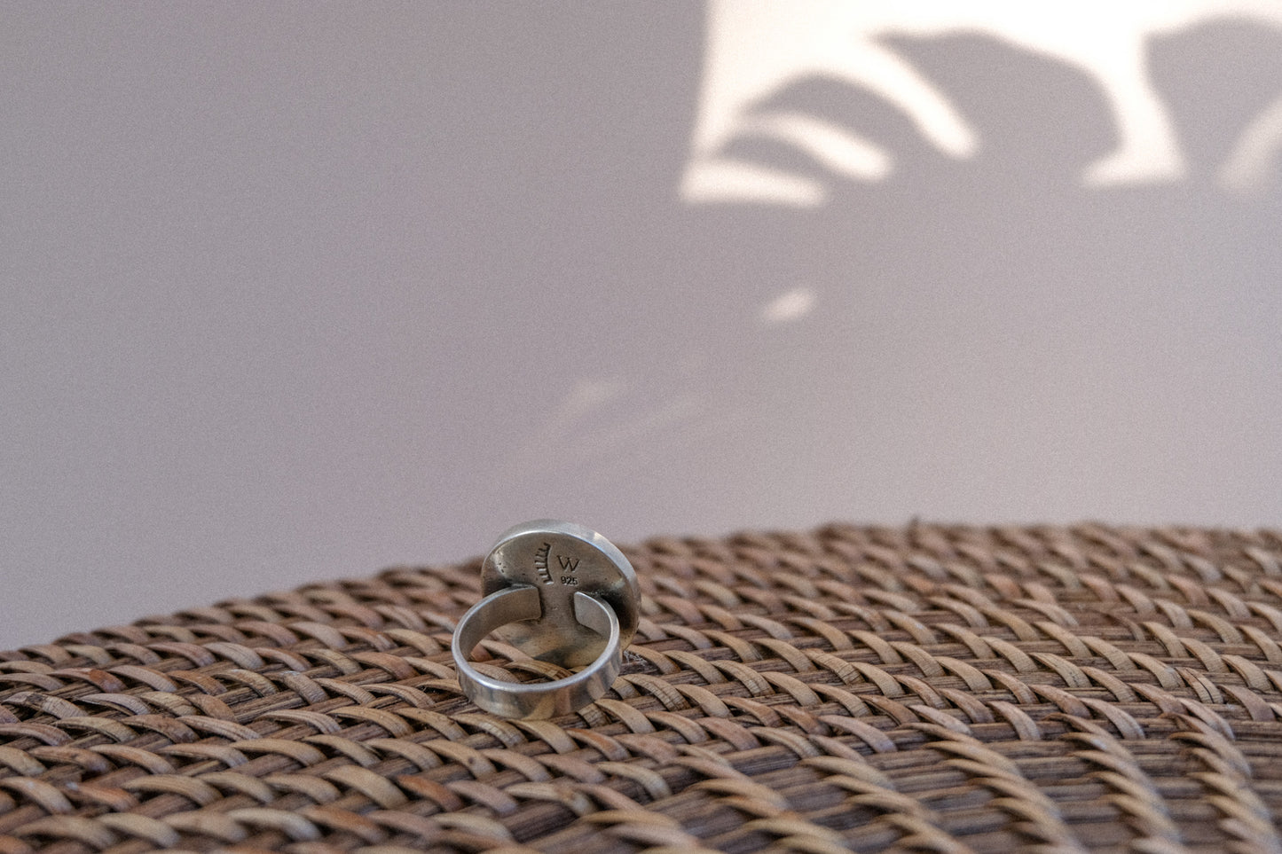 Turquoise Oval Ring || 7