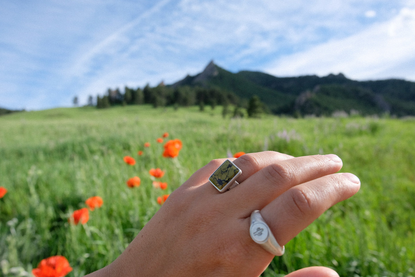 Turquoise Box Ring || 6