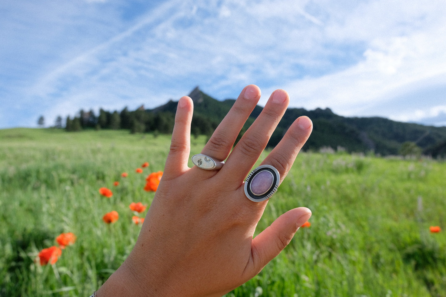 Chalcedony Statement Ring || 8