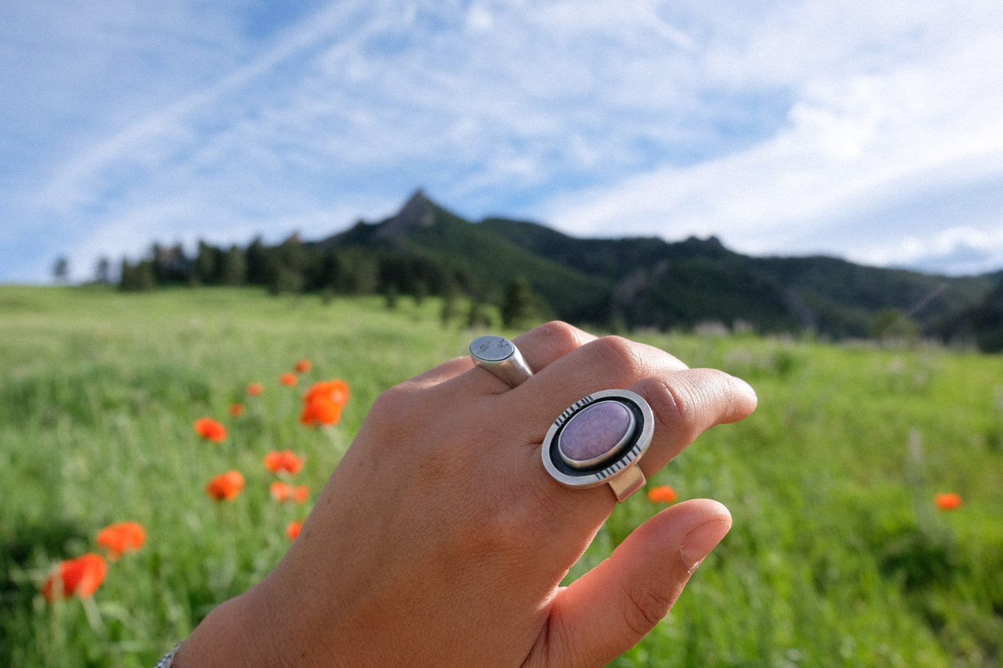 Chalcedony Statement Ring || 8