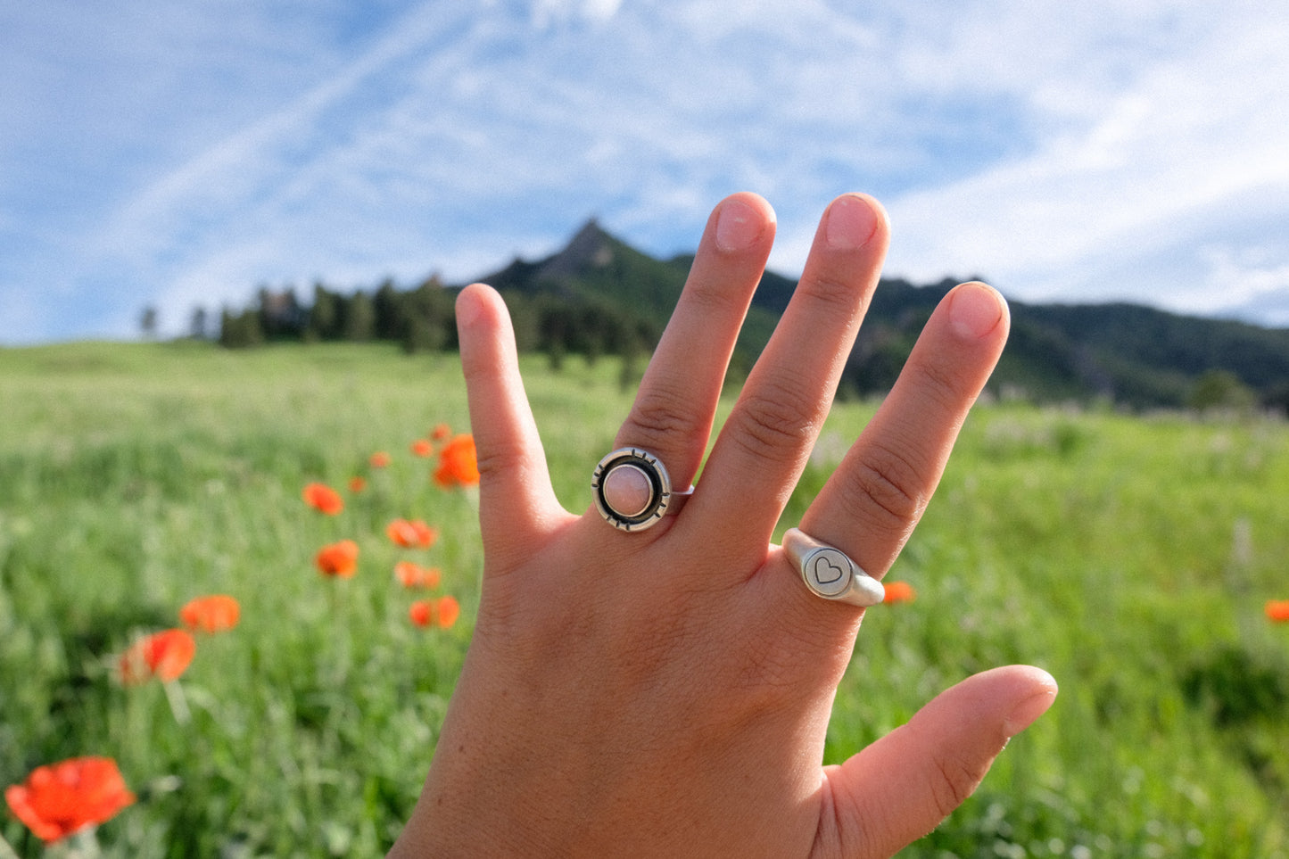 Pink Opal Ring || 6.5