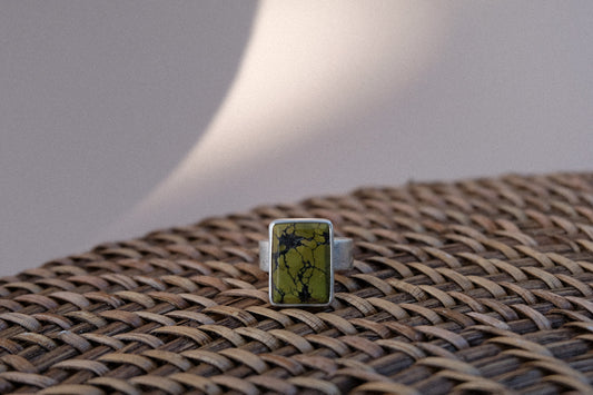 Turquoise Box Ring || 6