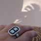 White Buffalo Twin Ring || 7.5