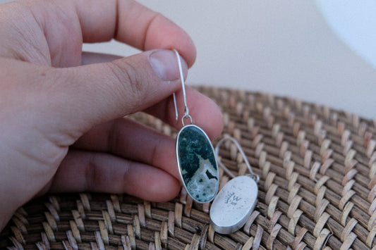 Ocean Jasper Drop Earrings