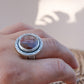 Red Falcon Statement Ring || 7.5