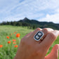 White Buffalo Twin Ring || 7.5