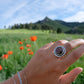 Red Falcon Statement Ring || 7.5