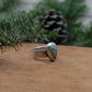 Teardrop Variscite Ring || Size 7