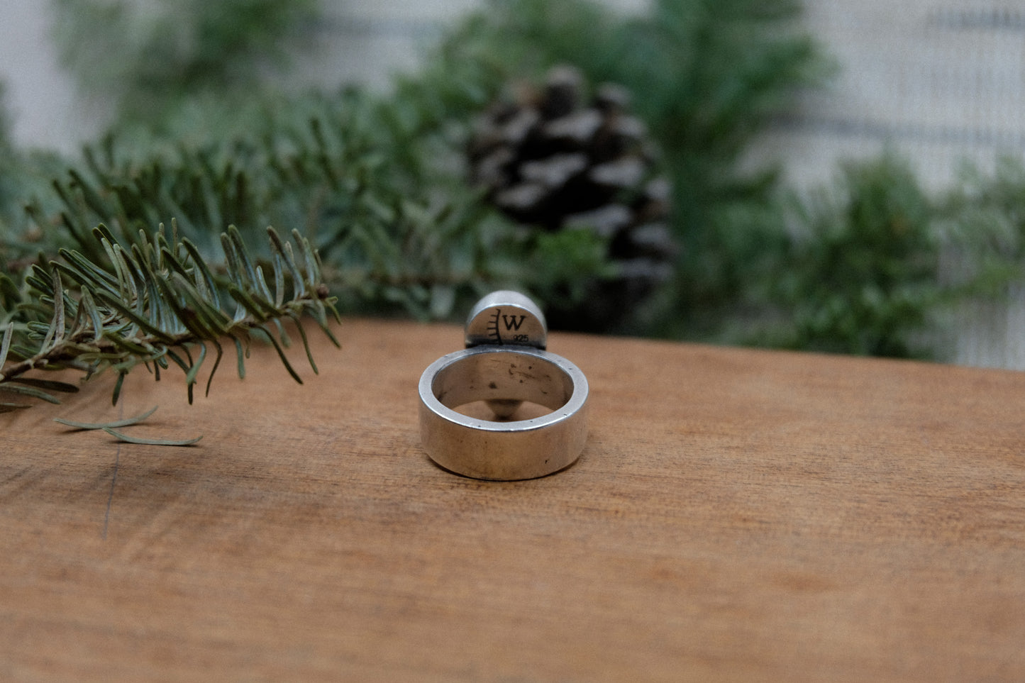 Teardrop Variscite Ring || Size 7