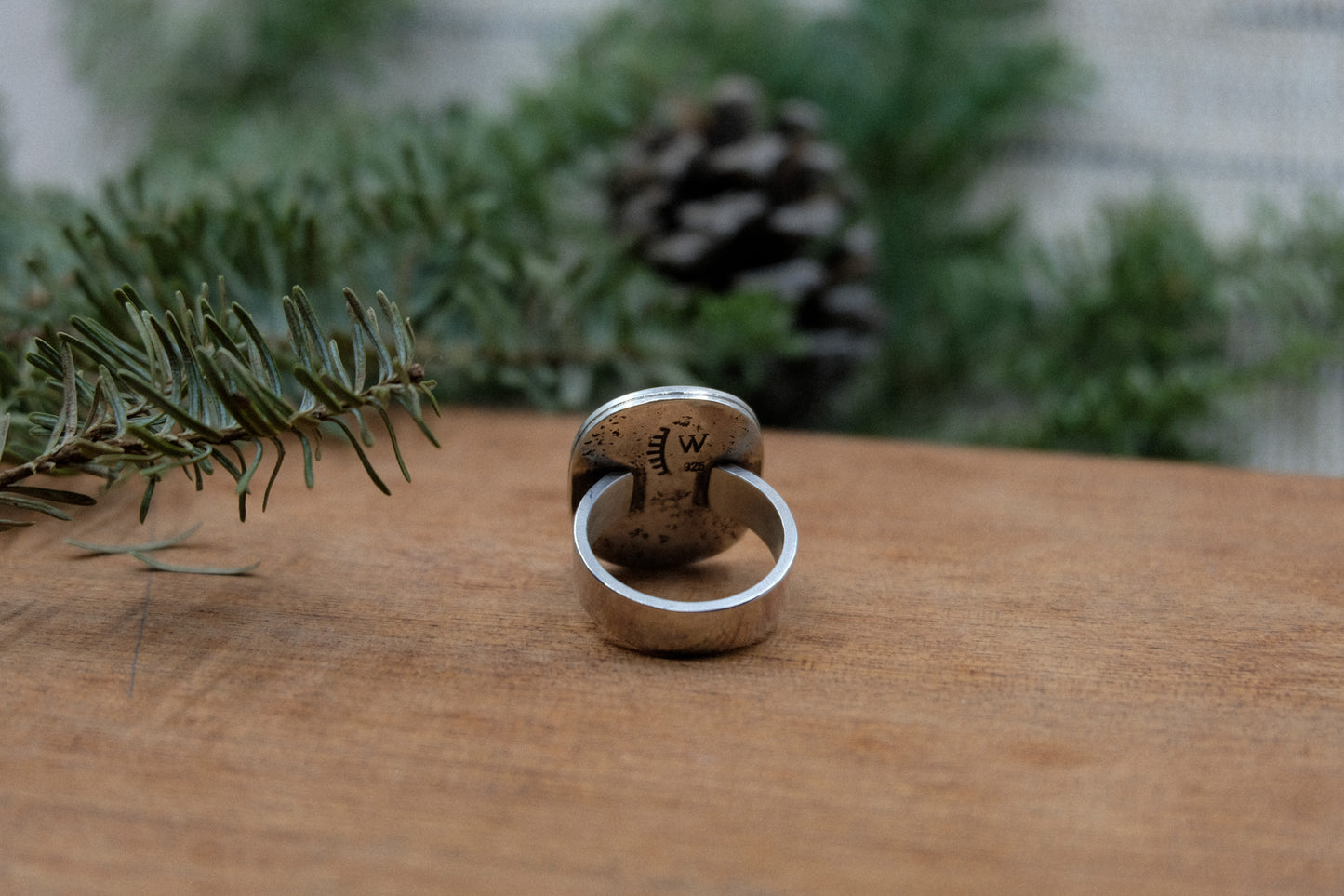 Rectangle Turquoise Ring #2 || Size 8