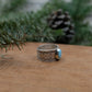 Turquoise Wide Band Ring #1 || Size 9.5