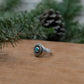 Turquoise Signet Ring #1 || Size 5