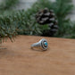 Turquoise Signet Ring #1 || Size 5