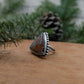 Statment Jasper Ring || Size 7.5