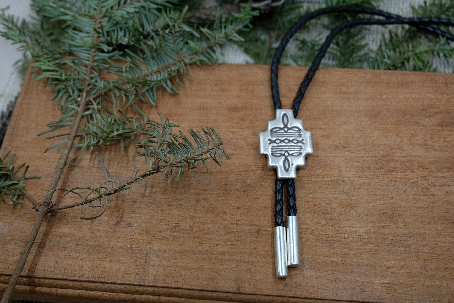 Cowboy Boot Stitch Bolo