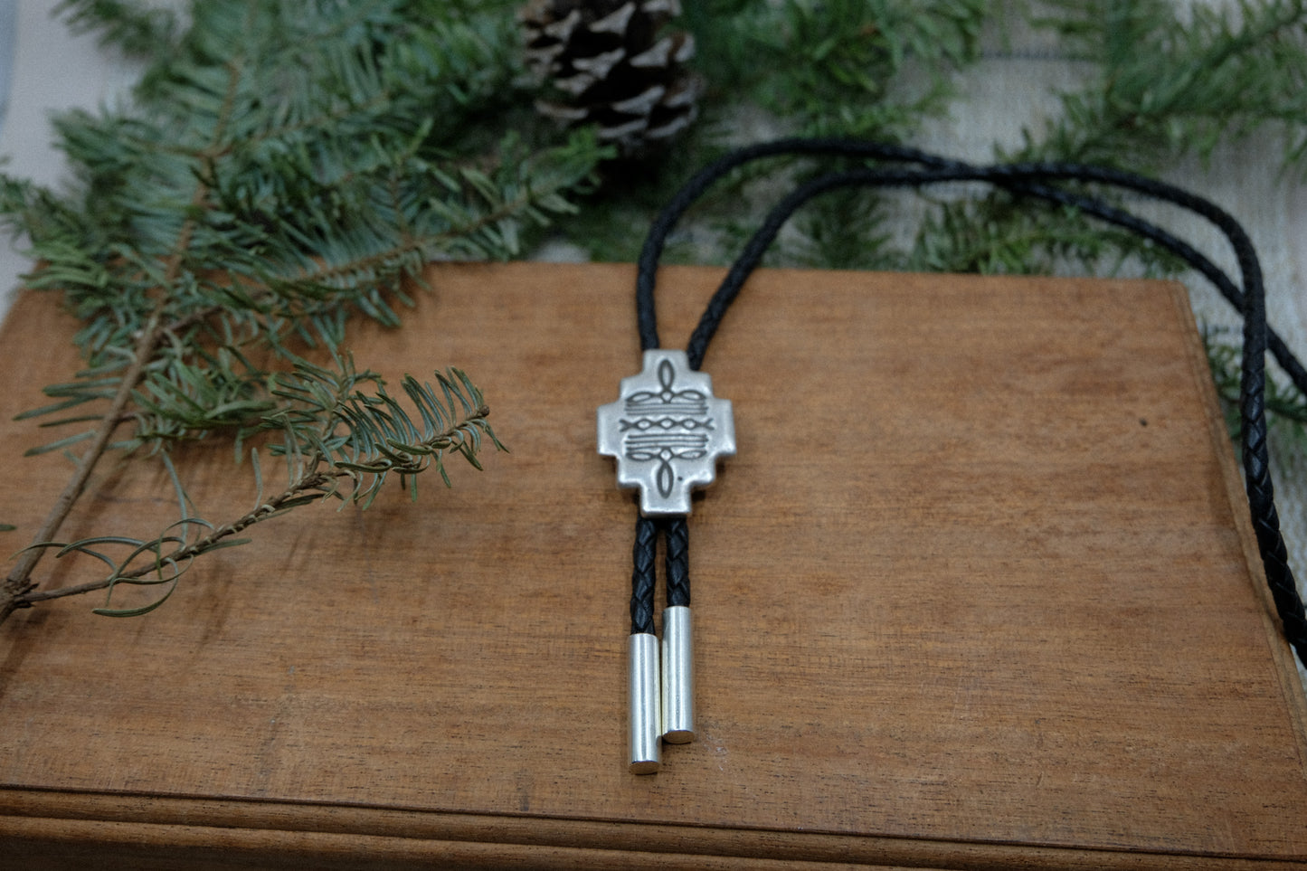 Cowboy Boot Stitch Bolo