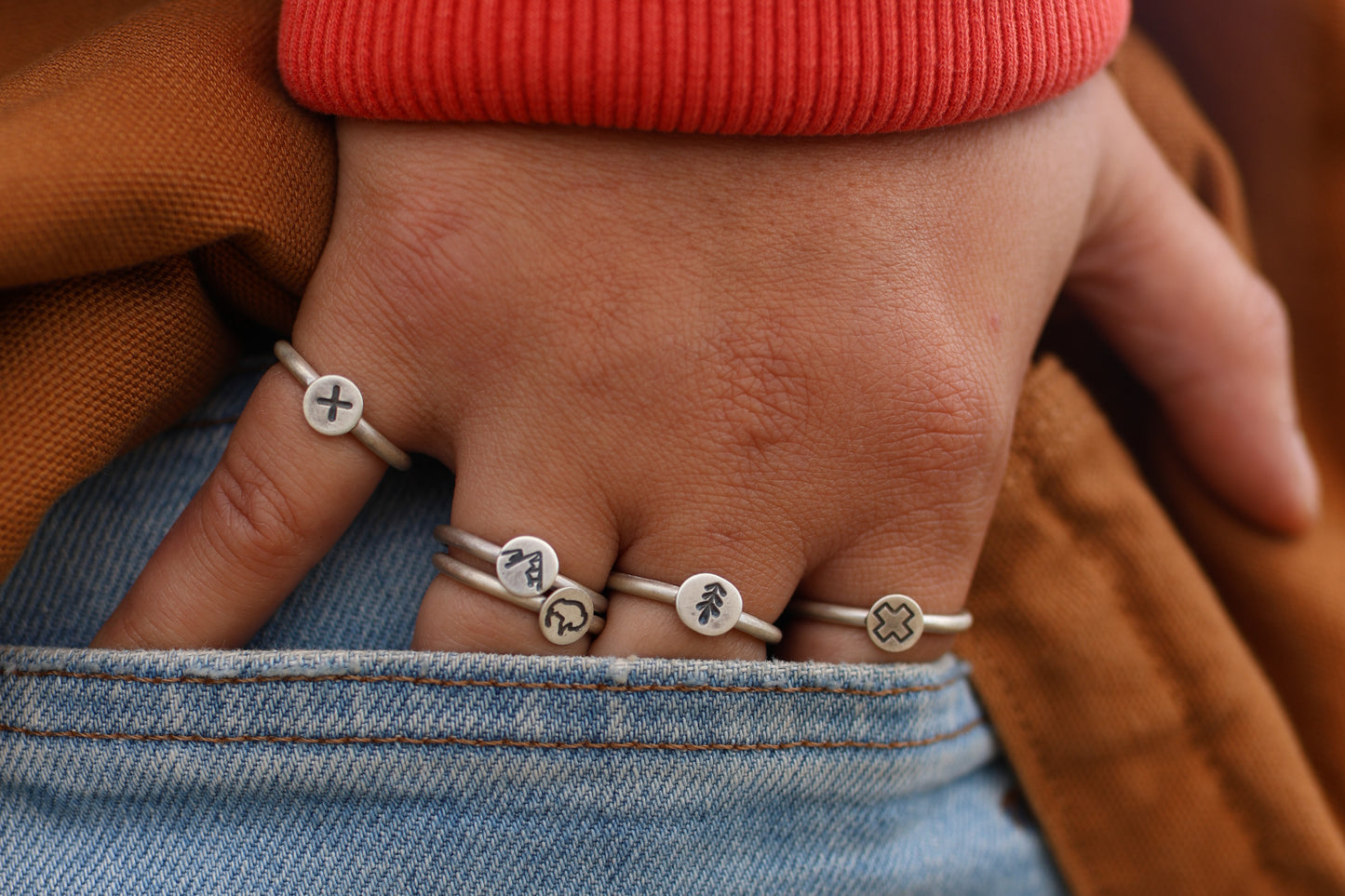 Westry Stacker Rings ·· Made to Order
