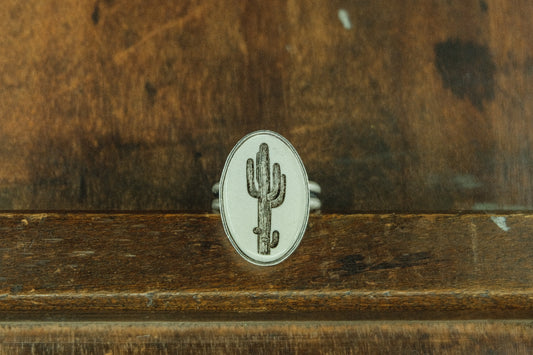 Saguaro Cactus Ring