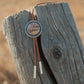 Red Falcon Round Bolo