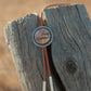 Red Falcon Round Bolo