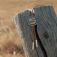 Red Falcon Round Bolo